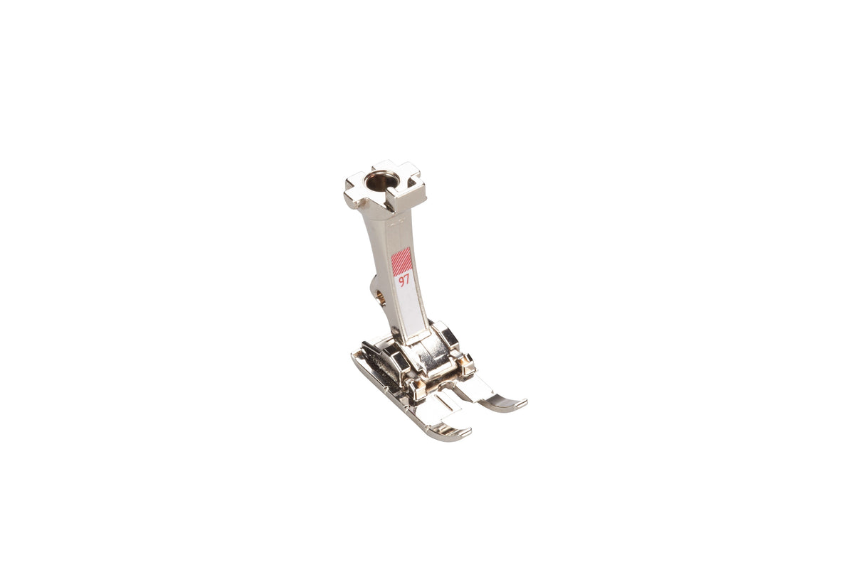 Patchwork foot 9mm 1/4" with guide no. 97V