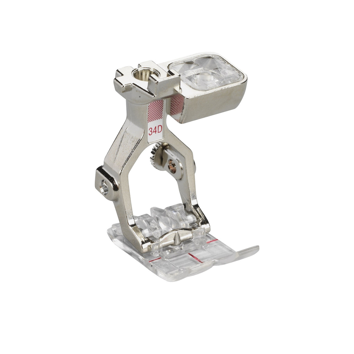 Reverse pattern foot with clear sole dual feed no. 34D